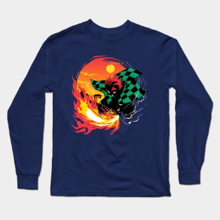 Slayer Fire Blade Long Sleeve T-Shirt